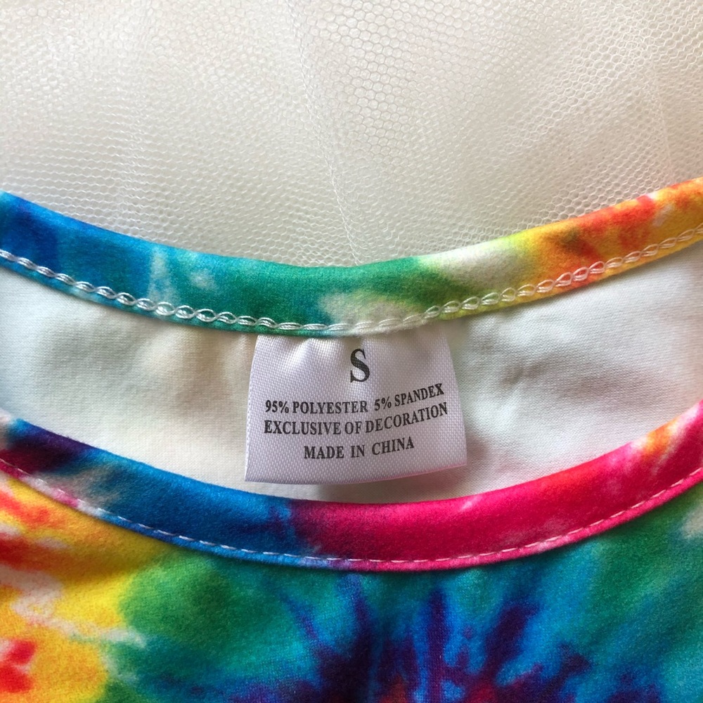 Girl Boutique Tie Dye Tutu Set - Picture 2 of 2
